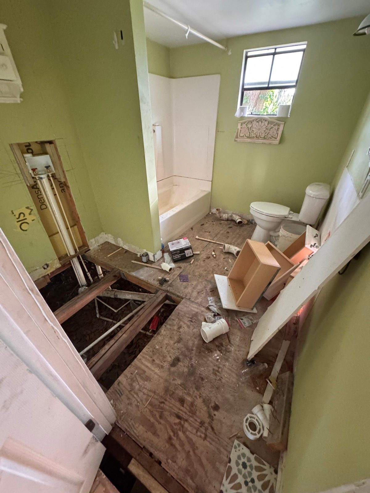 Bathroom Renovation: before
